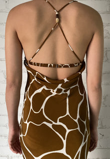 Fia Long Dress | Brown