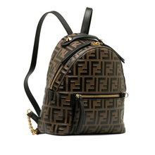 Fendi Pre-Owned Mini Zucca Embossed Backpack | Women | Brown