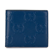 Gucci Pre-Owned GG Embossed Bifold Wallet | Women | Blue