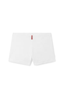 Women | Vintage Terry Glove Short | White