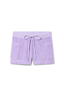 Women | Vintage Terry Low Rise 4 Pocket Short | Lilac