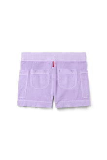 Women | Vintage Terry Low Rise 4 Pocket Short | Lilac