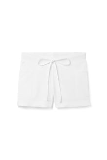 Women | Vintage Terry Low Rise 4 Pocket Short | White