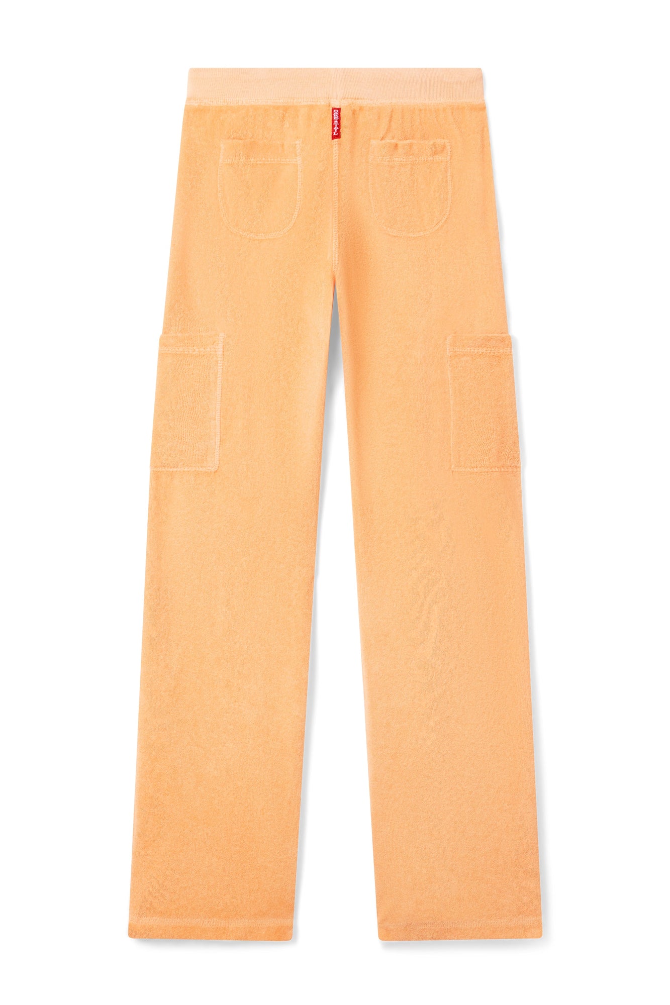 Women | Vintage Terry Low Rise 4 Pocket Pant | Orange Creamsicle