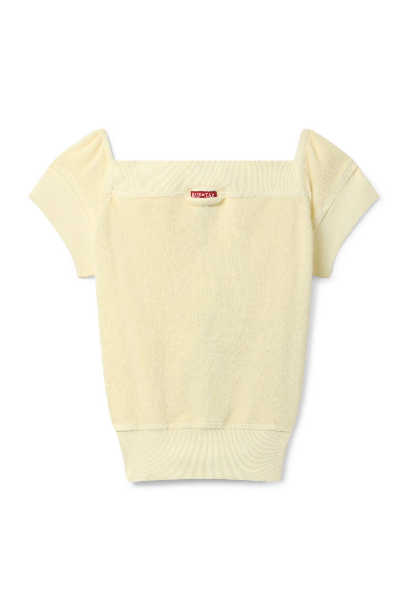 Women | Vintage Terry Off Shoulder Boho Zip Top | Sunwash