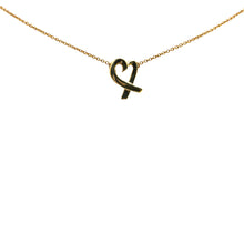 Tiffany & Co. Pre-Owned 18K Yellow Gold Loving Heart Pendant Necklace | Women | Gold