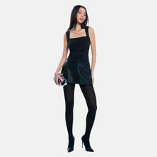 OW Collection ZOEY Draped Top Top 121 - Black