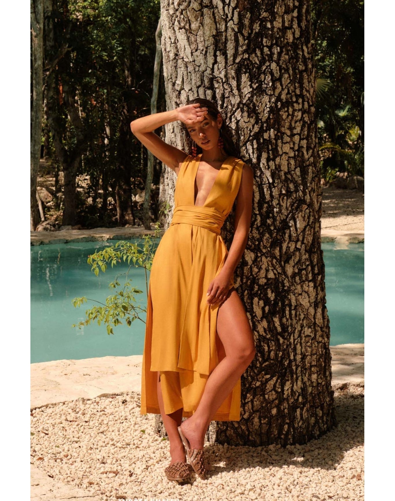 Zado Dress | Gold