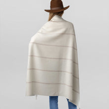 Unisex | Notting Hill Wrap | Ivory / Beige