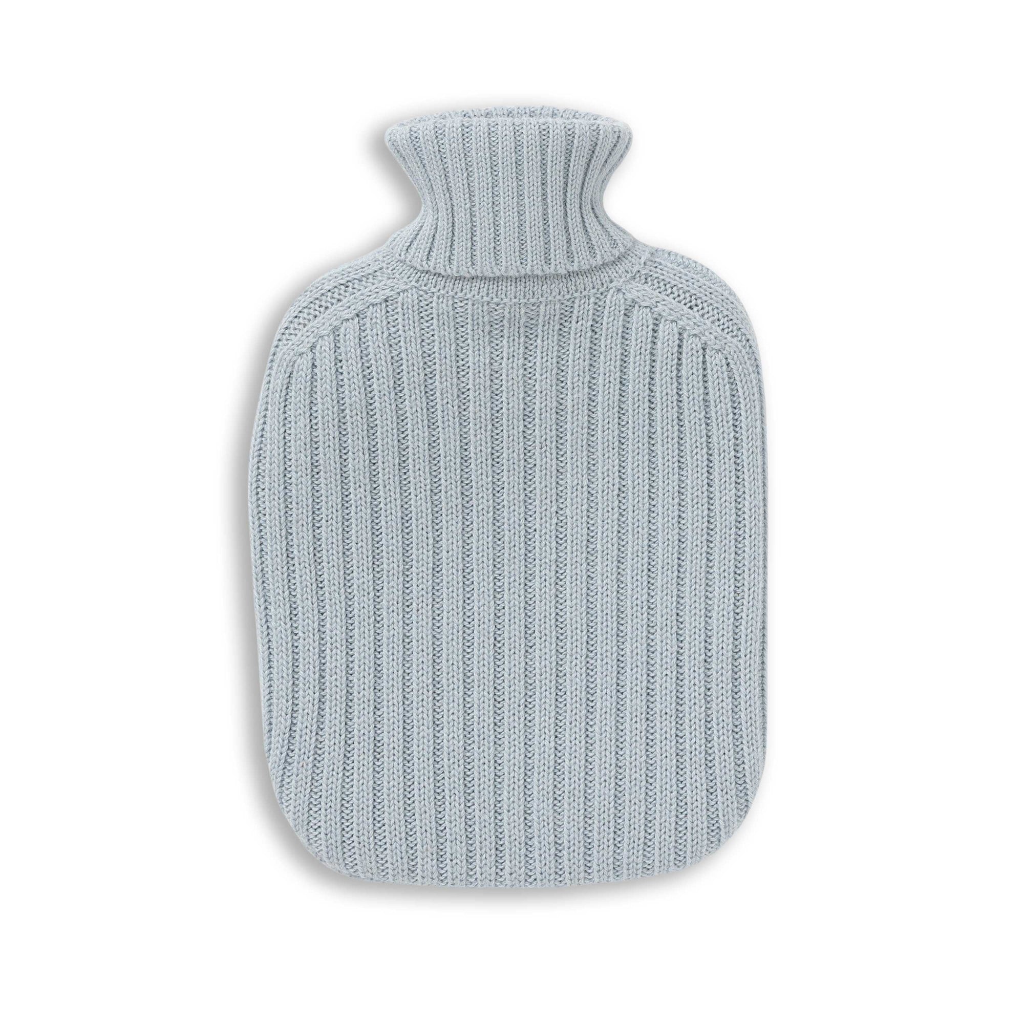 Ribbed Hot Water Bottle | Spa Blue