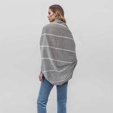 Notting Hill Wrap | Grey/Ivory