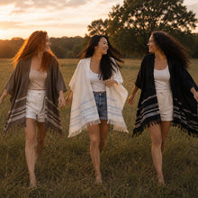 Women | Sail Kimono | Mocha / Barley