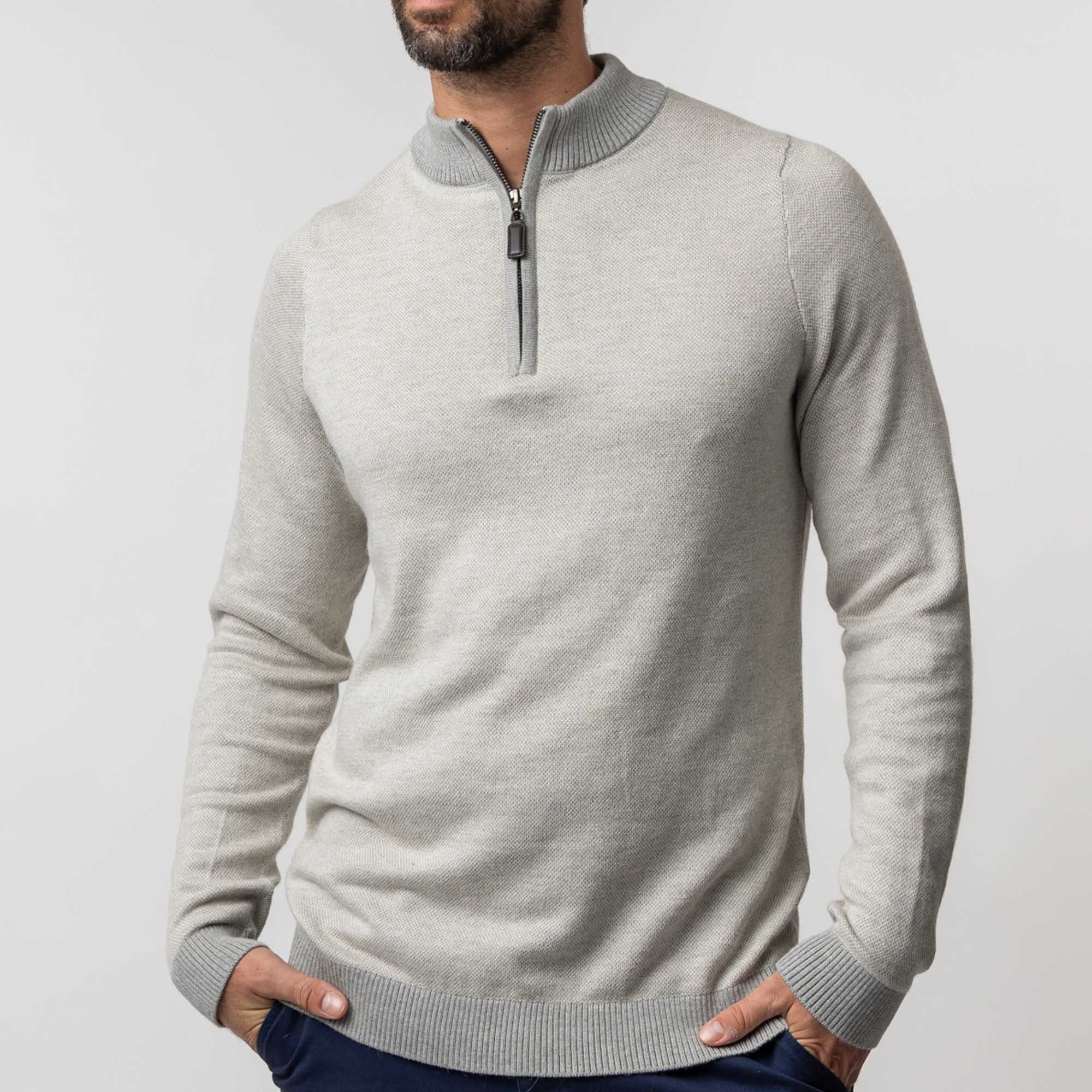 Club Sweater | Light Grey