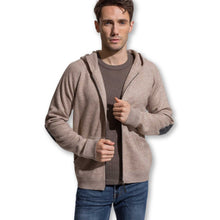 Verbier Zip Up for Men | Light Taupe