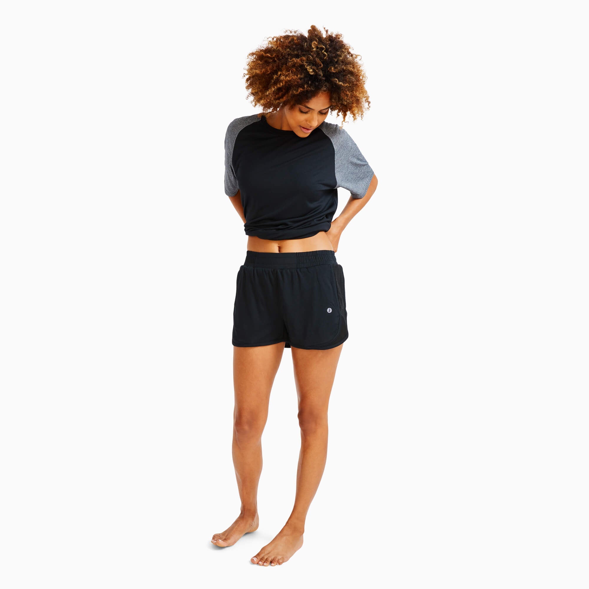 Featherweight Modal Lounge Shorts | Black