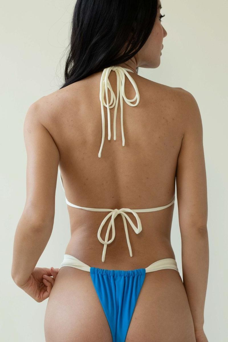 Sandra Bikini Bottom | Asul Cream Binded