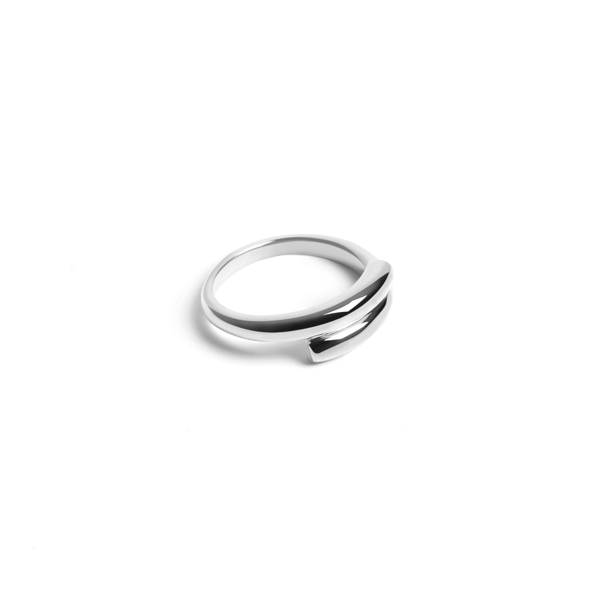 Archival Crossover Ring Vermeil White Gold First
