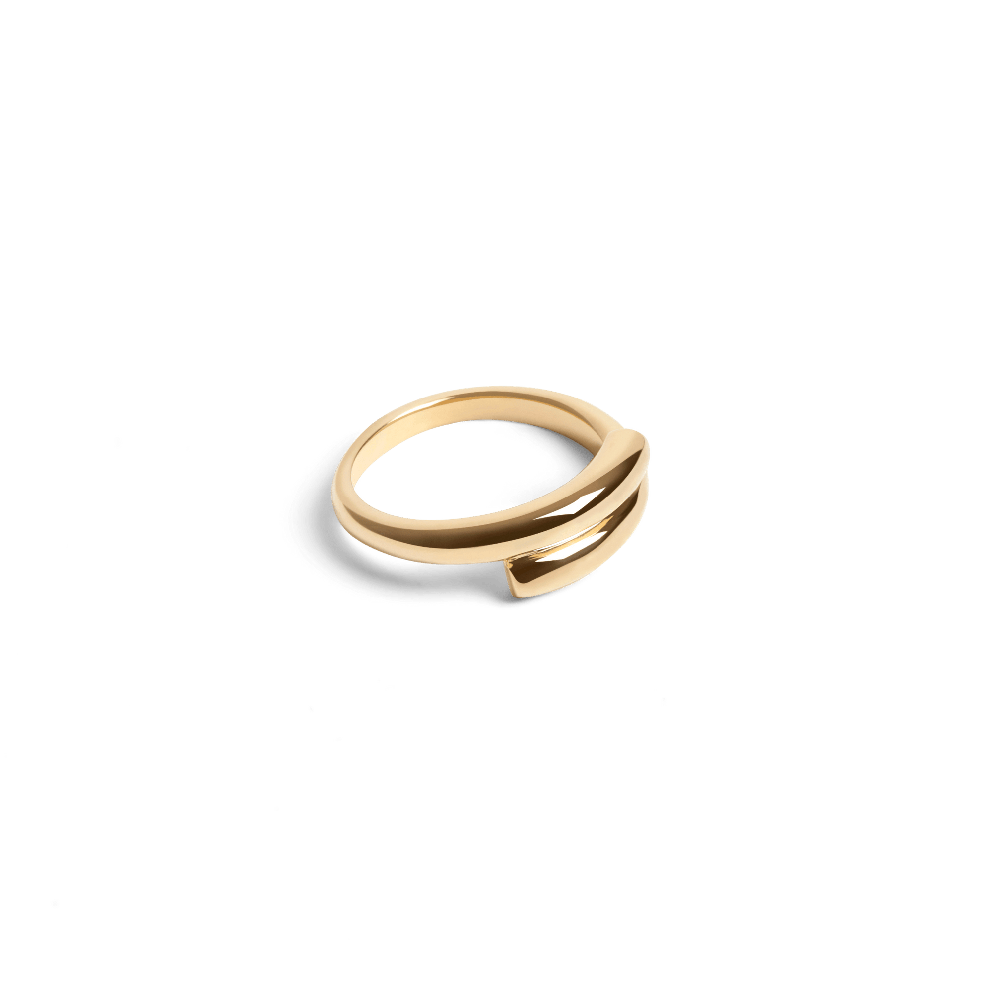 Archival Crossover Ring Vermeil Yellow Gold First