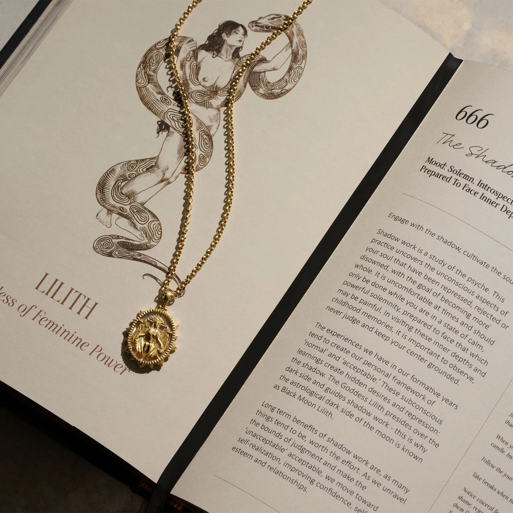 Awe Inspired  Necklaces The Goddess Journal + Necklace Set