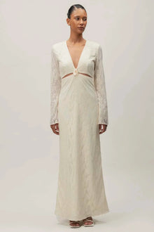 Manola Maxi Dress | Silver