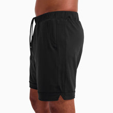 Lined Mesh Lounge Shorts | Black