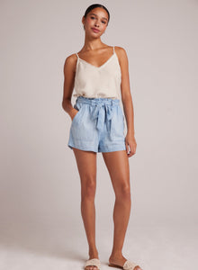 Belted Pocket Short | Caribbean Wash