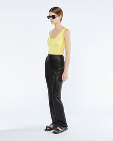 Womens | Maurie Tailored Satin Pants | Black