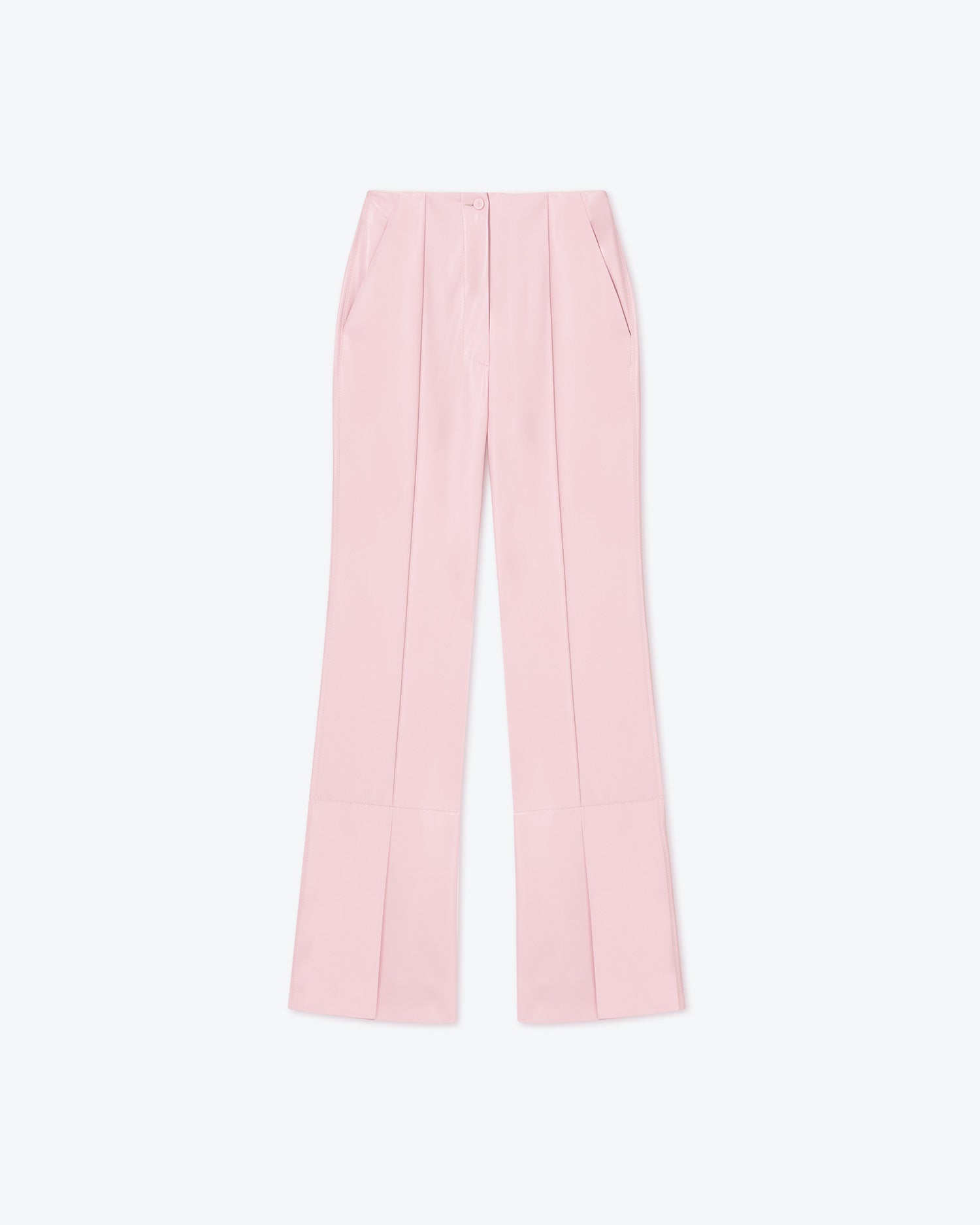 Womens | Evi Okobor Alt-Leather Pants | Pink