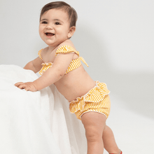 Kids | Cabana Bikini Set | Canary Stripe