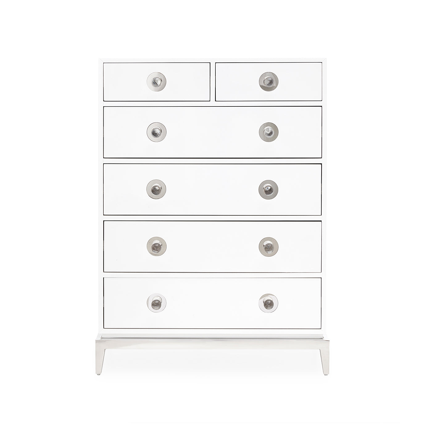 Channing Six-Drawer Chest | White
