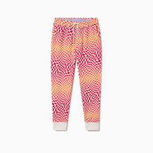 Heavyweight Recycled Fleece Joggers | Checkerboard Gradient