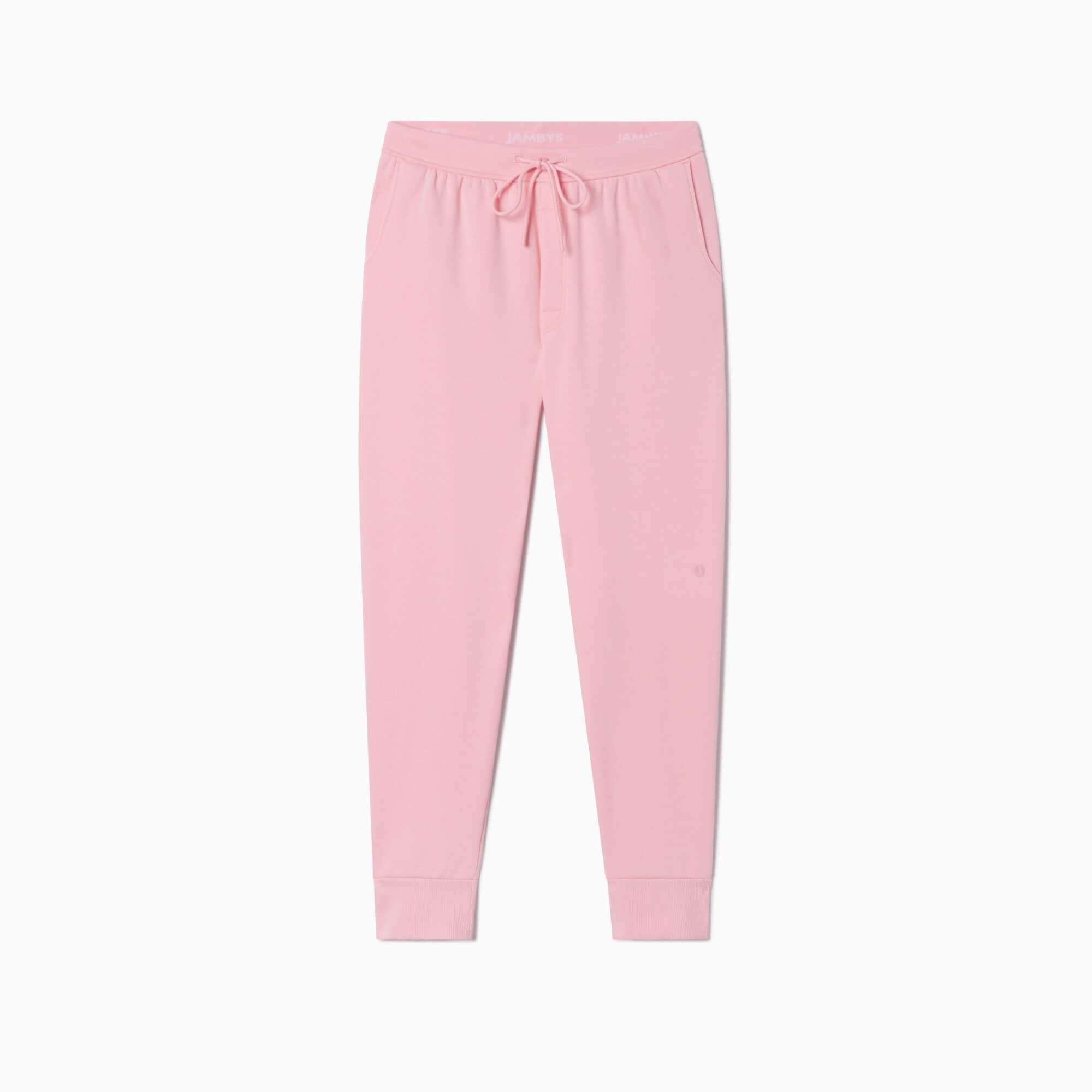 Heavyweight Recycled Fleece Joggers | Flamingo