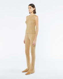 Womens | Alea Ribbed Pants | Sand