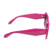 Womens | Aura Sunglasses | Bright Pink | Grey Polarized Lenses
