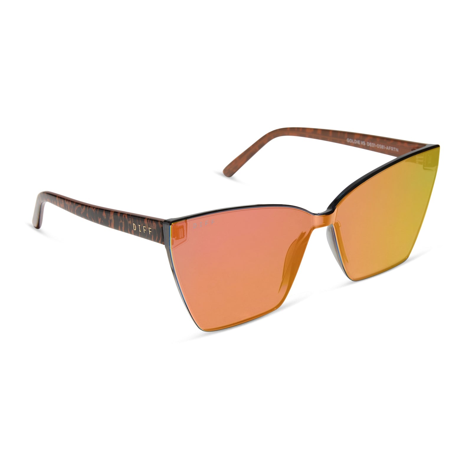Womens | Goldie XS Sunglasses | Animal | Red Hot Summer Lenses