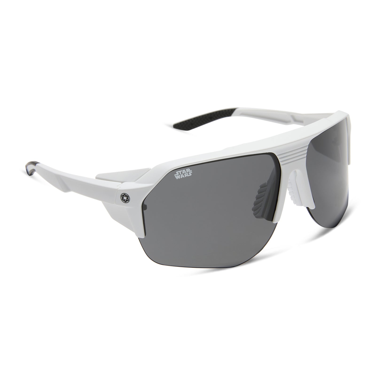 Unisex | Stormtrooper Sport Sunglasses | Galactic White | Category 3 Dark Grey Polarized Lenses