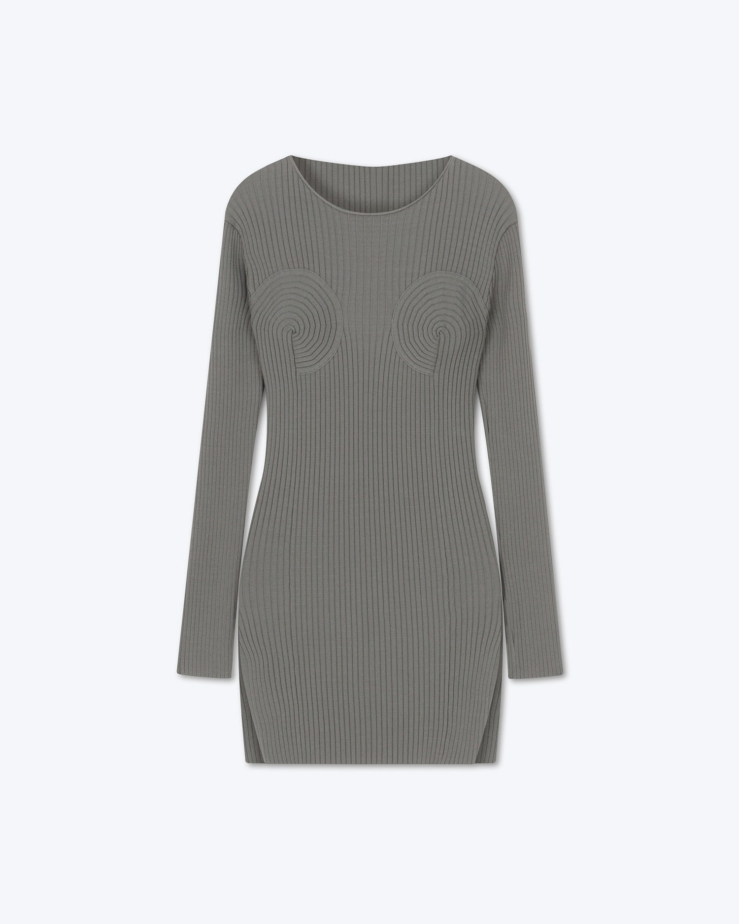 Womens | Luzza Ribbed Top | Asphalt