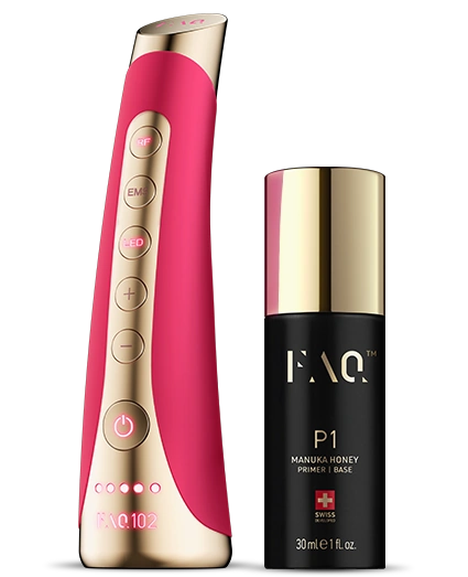 FAQ 102 Radio Frequency, EMS and LED Facial Rejuvenation Device | Pink Ruby
