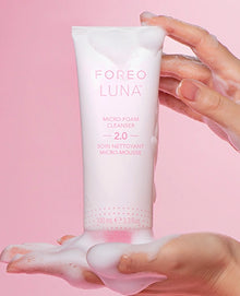 LUNA Micro-Foam Cleanser 2.0 | White/Pink