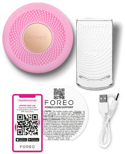 UFO mini 2 Supercharged Facial Device | Pearl Pink