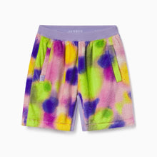 Sherpa Fleece Short | Neon Blur