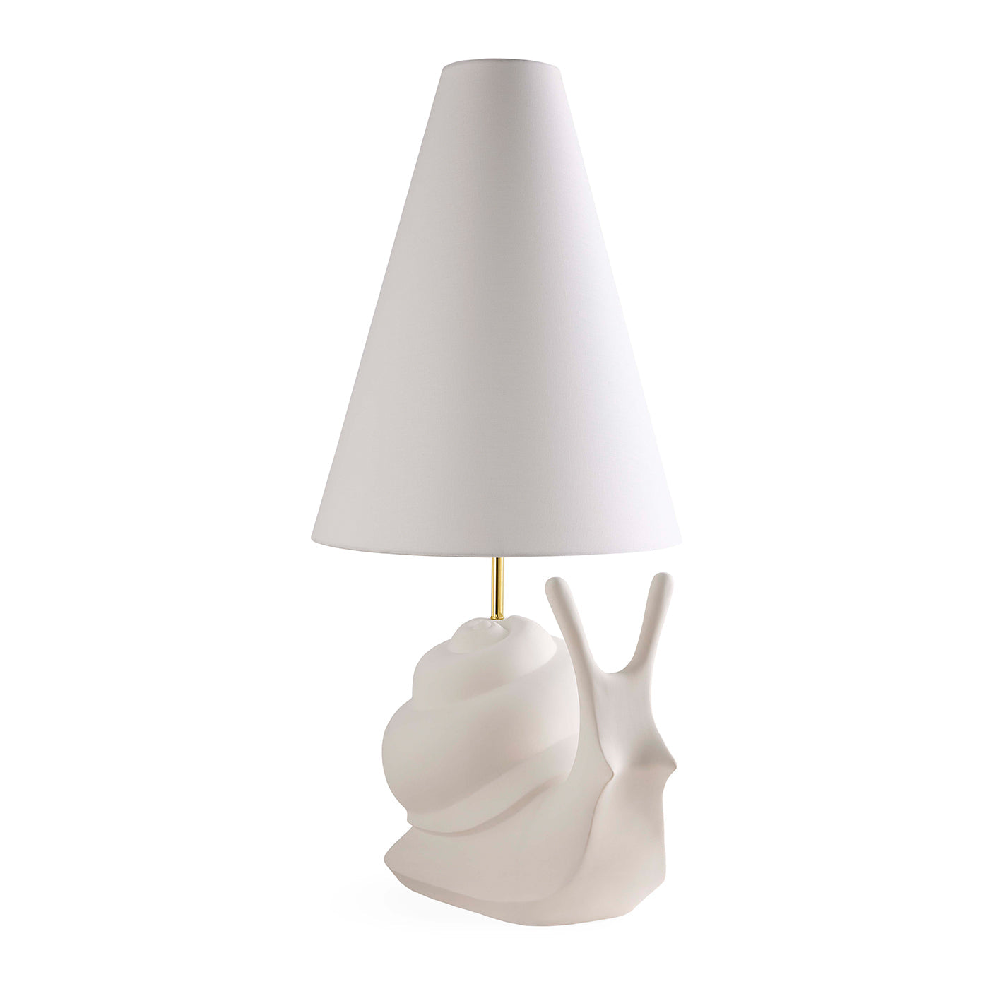 Giant Snail Table Lamp | White