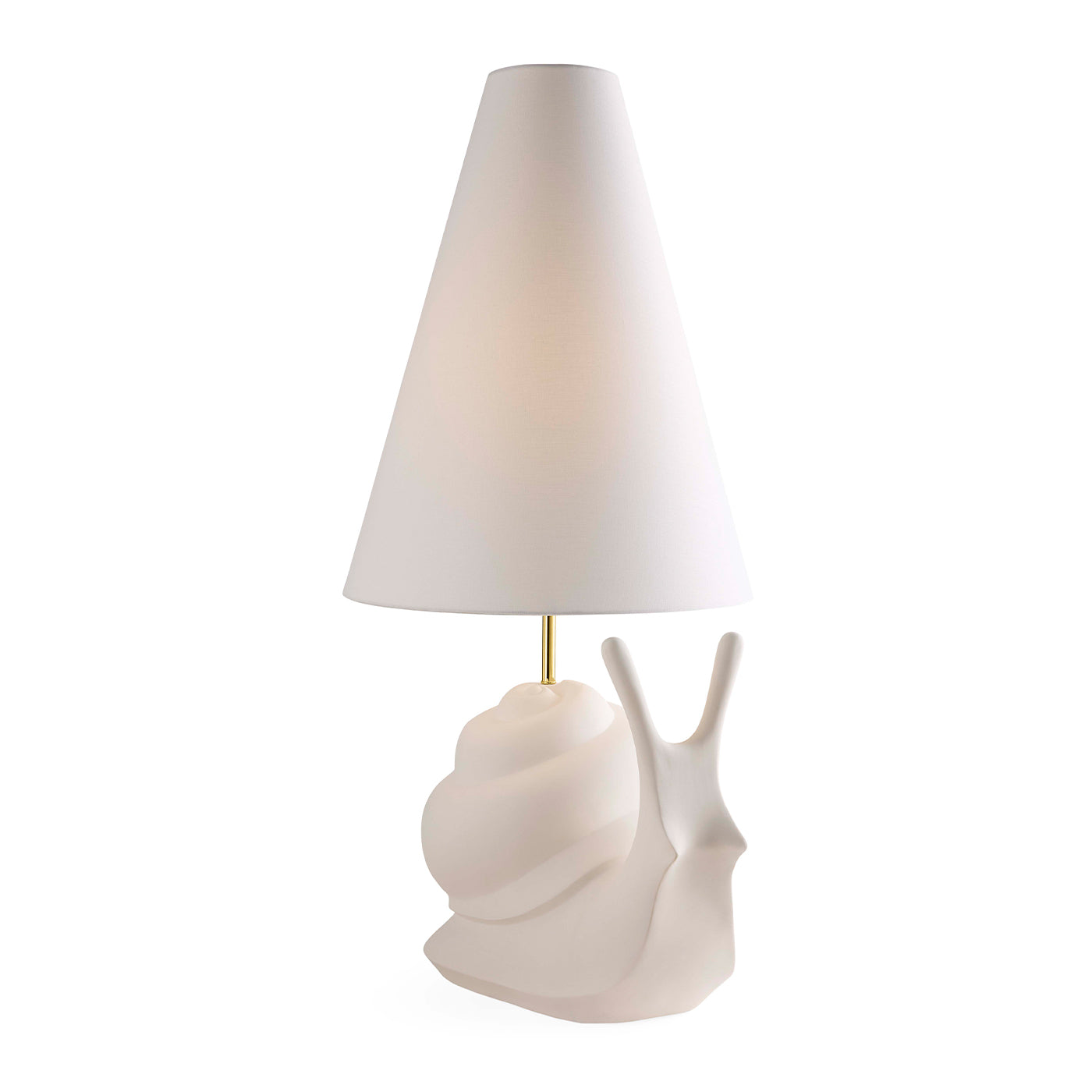Giant Snail Table Lamp | White
