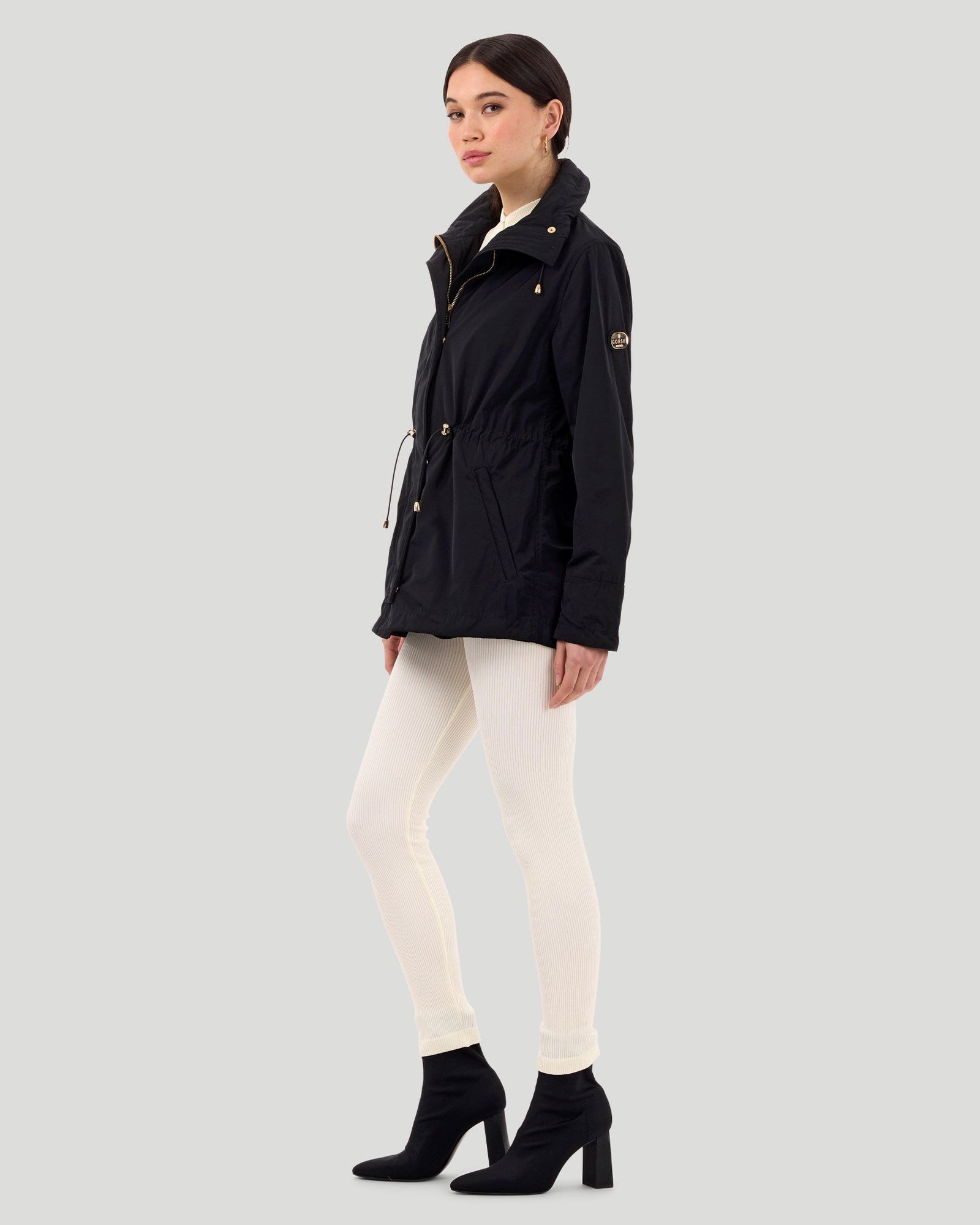 Lightweight Zip Jacket | Women | Black