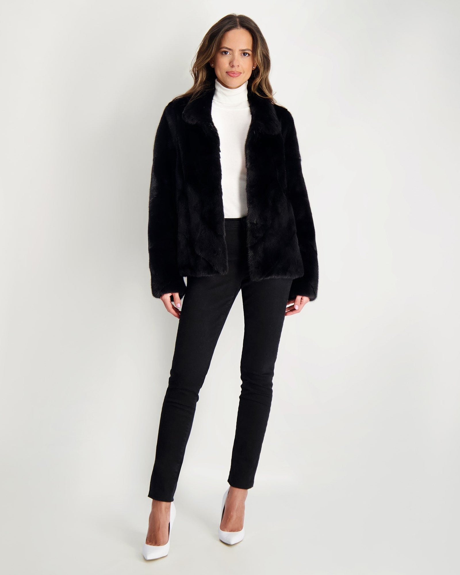 Mink Jacket | Women | Black (V2)