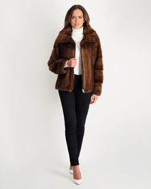 Mink Jacket | Women | Brown (V2)