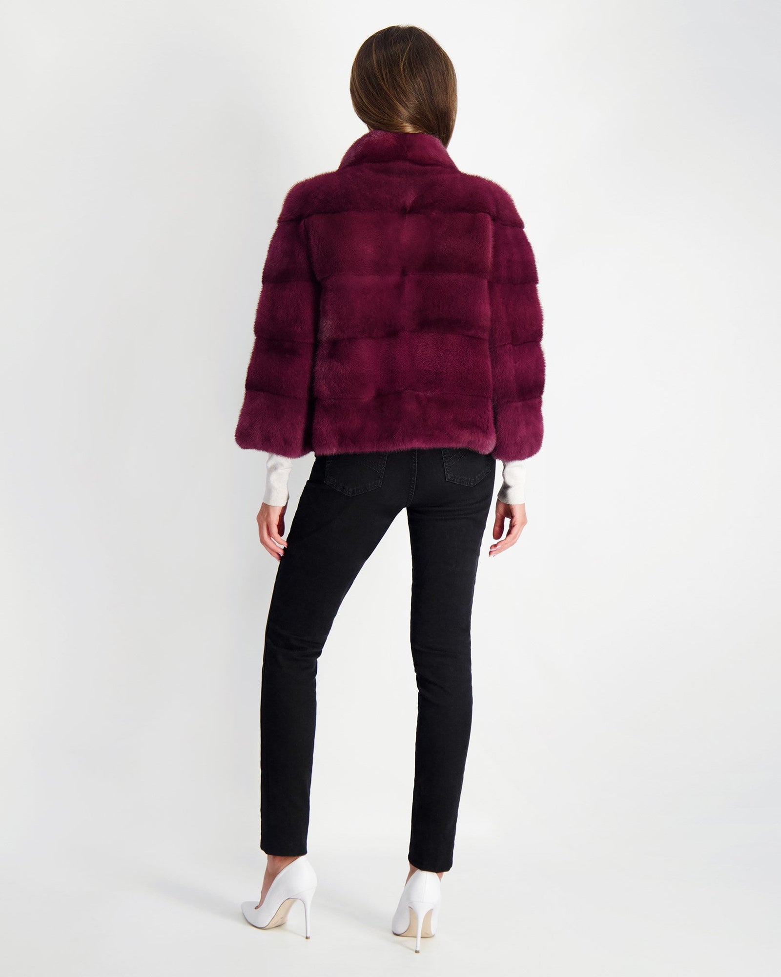 Mink Jacket | Women | Magenta