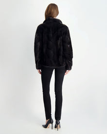 Mink Jacket | Women | Anthracite