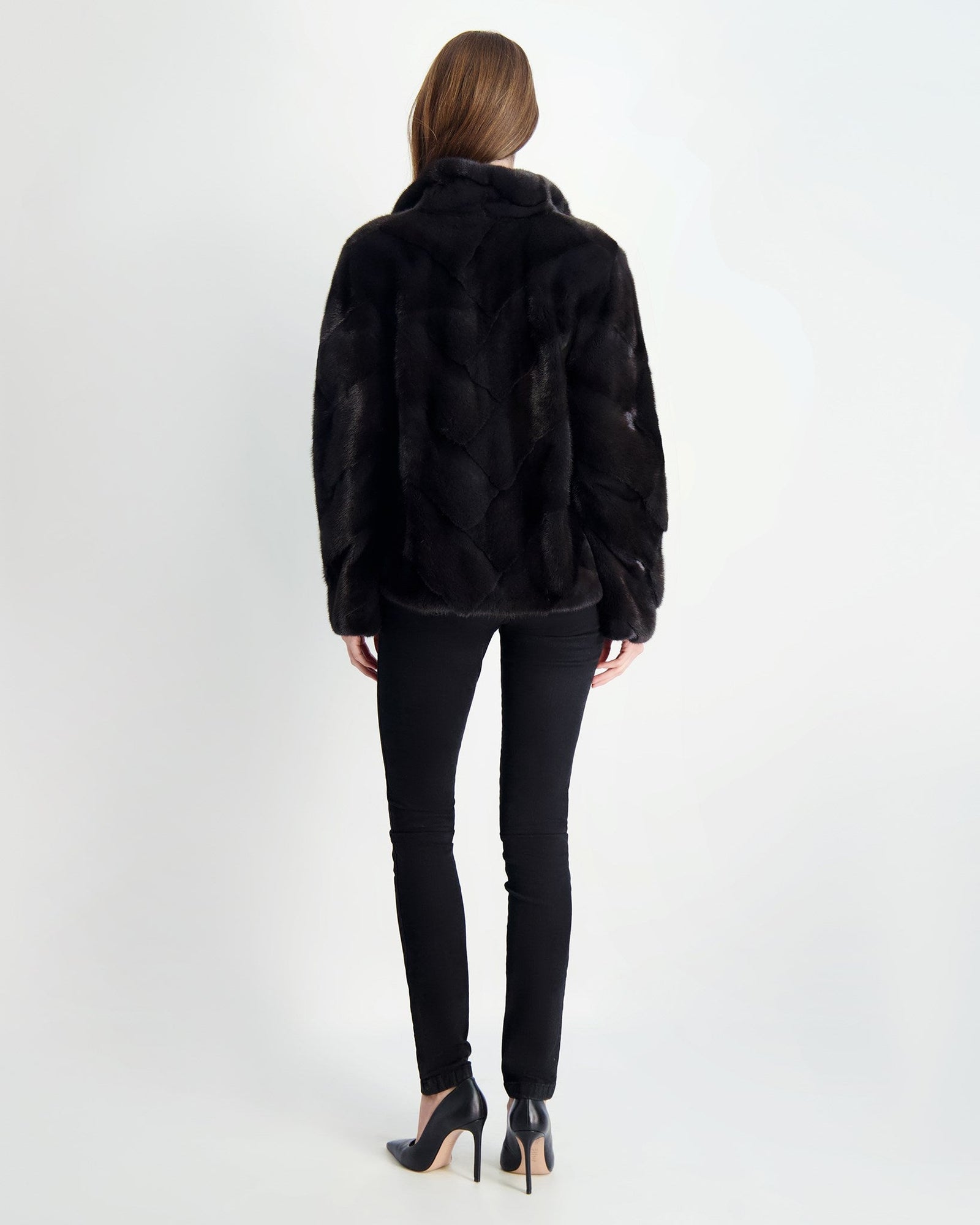 Mink Jacket | Women | Anthracite