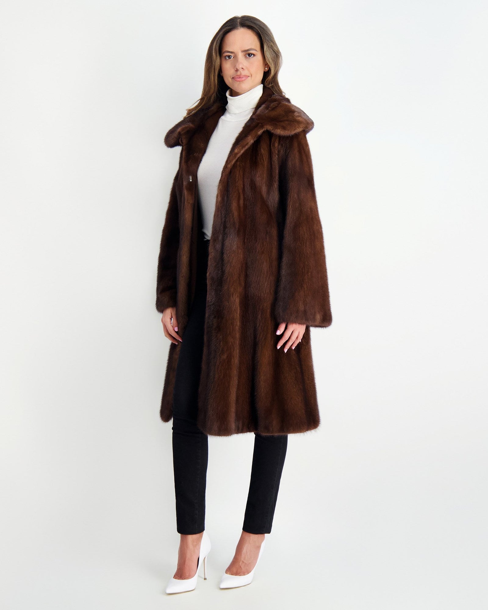 Mink Parka | Women | Scanbrown (V3)